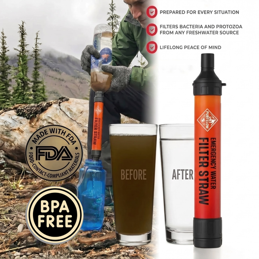 NEW CRO Survival Filter Straw