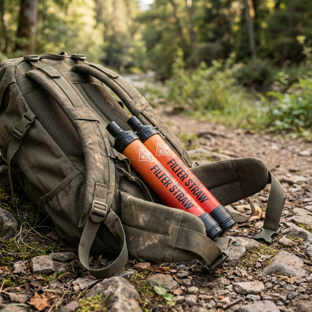 Emergency Water Filter Straw