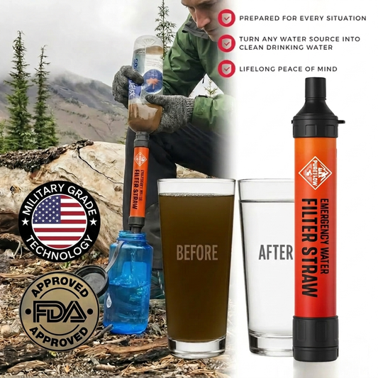 Emergency Water Filter Straw